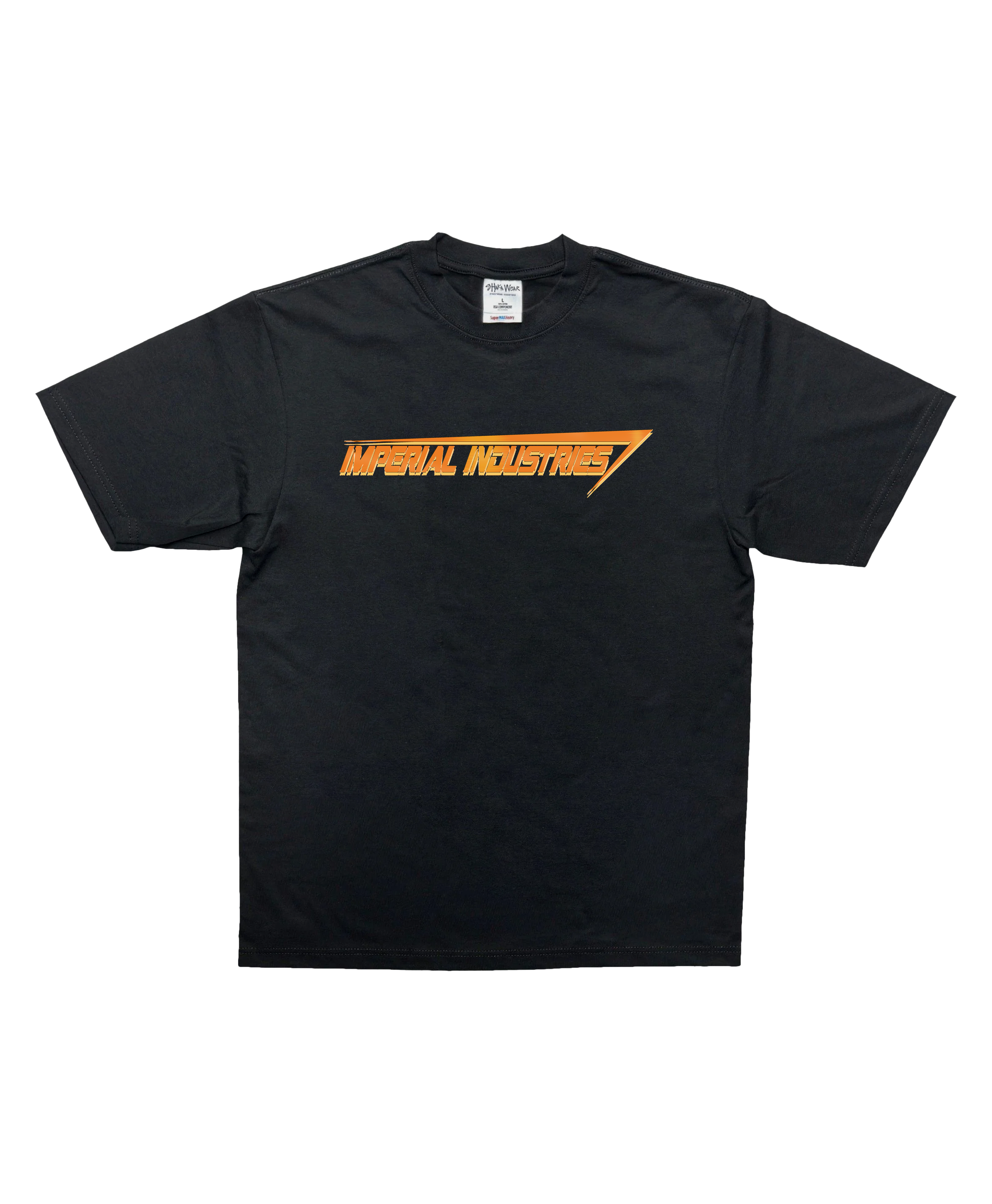 ALPHA INDUSTRIES T-Shirt Uomo Flame T - 100% Cotone, Jersey Singolo, Vestibilità Regolare Con Logo Alpha X Hot Wheels E Toppa In Velcro